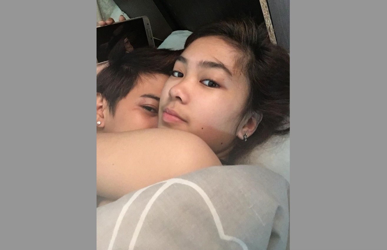 Ang sharap naman ni gf 2