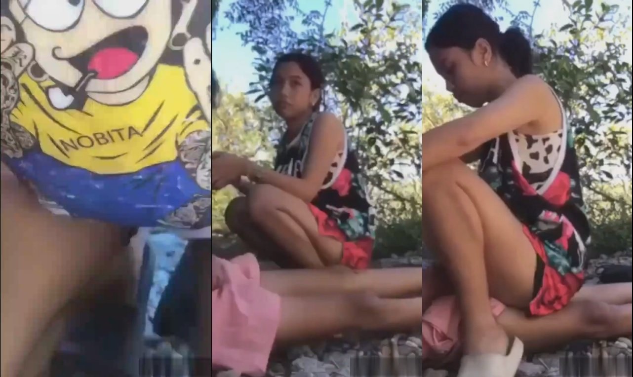 Kinantot ni Nobita ang Jowa niya sa Damuhan