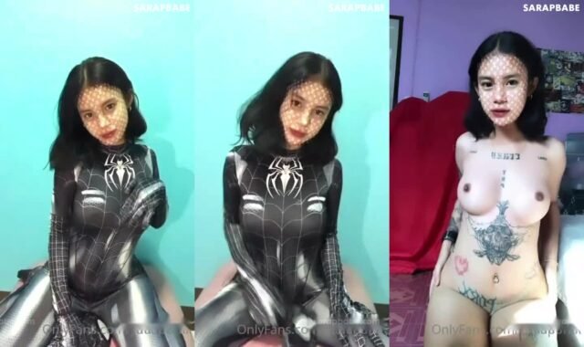 Spidergirl na maganda cute