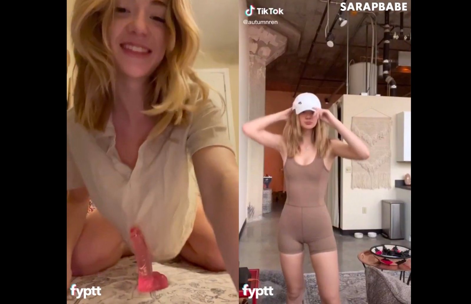 Tiktok side by side ni lods